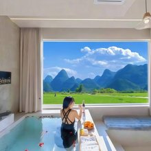 枕畔·西西里·全屋智能·火山温泉·360°观星花园美宿(和顺古镇店)