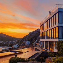 花筑·沐云山舍|Sunset落日海景·泳池度假美宿(枸杞岛山海奇观店)