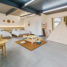 新密伏羲山红石林景区云卷云舒山涧民宿
