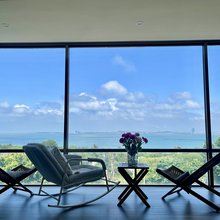 湄洲岛漫岛·Luxury一线落日180°海景别墅(莲池澳沙滩店)