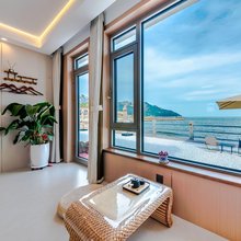 院里有海Meeting·度假民宿(崂山风景区崂山流清河沙滩店)