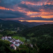 岳西金榜避世村落