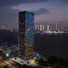 云境高空江景酒店(武汉绿地国际金融城武昌江滩店)