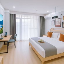 美漾美宿智能精选HOTEL(黄岛金沙滩旅游度假区职业技术学院店)