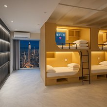 瞌睡小熊·YouthApartment纯女(福田石厦地铁站店)