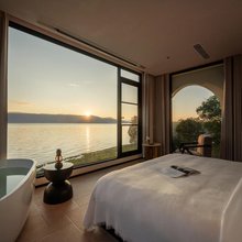 大理·泊风VILLA海景度假设计师民宿(磻溪村洱海S湾生态廊道店)
