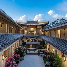 石头记·初泊宿朗丨茶咖·180°火山花园景设计师美宿(和顺古镇店)