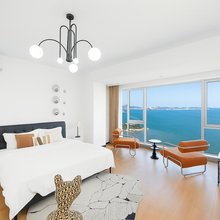 烟台·海阁云舍｜SeaviewWwmmProjectionRo定制感民宿(滨海广场店)