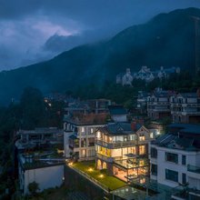 腾冲知霖｜半山观景｜真·温泉轻奢Villa美宿