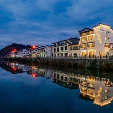 呈坎河畔一舍·借景为画|徽派美宿(呈坎景区店)