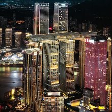 重庆Alan安澜云邸套房酒店(解放碑步行街洪崖洞店)