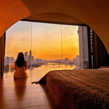 南宁｜原野趣Riverview Sunset  江景民宿(朝阳广场三街两巷店)