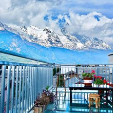 浪漫满屋雪景客栈(白沙古镇店)