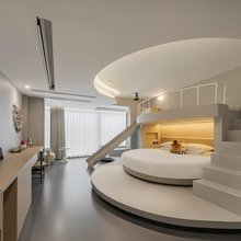 安吉水墨山川亲子私汤度假美宿(云上草原熊猫部落探险乐园店)