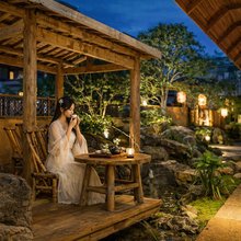 溪畔听雨丨一方茶境SereniTea·禅意庭院美墅(武夷山三姑度假区店)