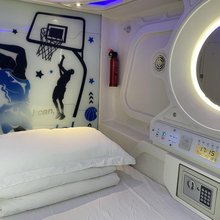 青柠太空舱青年旅舍(武汉街道口地铁站店)