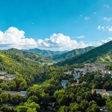 花筑·晓初丨山景美学设计师丨度假民宿(泰山红门登山口店)