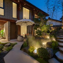瓦言丨Fireplace Garden·壁炉溪流花园美宿(阆中古城店)