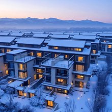 朝暮里私汤温泉度假民宿(太白山度假区唐镇店)