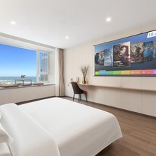 云朵海景公寓酒店(火炬八街国际海水浴场店)