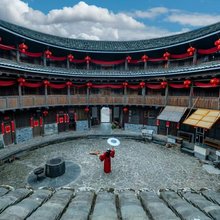 福谦楼1906|百年原生土楼古建沉浸式度假民宿(云水谣大鱼海棠店)
