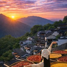 婺源丨云景山房·360°环山吸氧·梯田森景度假美宿(篁岭风景区店)