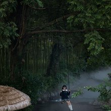 安吉春溪HUSH·山隐花海田园亲子泳池溯溪度假美宿