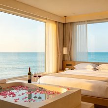 沙滩海沐可海景酒店(北戴河老虎石海上公园店)