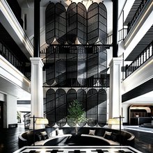 花筑·悦棠公馆丨SereniteMansion 黑白法式宫廷·艺术酒店