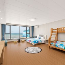 后海岸民宿(威海影视城高铁北站店)