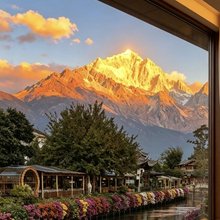View|观景楼·花园庭院休闲美宿(丽江古城大水车店)
