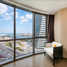 青岛海明月海景度假公寓(栈桥火车站中联自由港湾店)