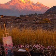 丽江古城听花堂·望雪山民宿(日照金山店)