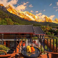 未见山·SUNRISE丨山野诧寂风丨雪山观景民宿(雪嵩村玉湖店)
