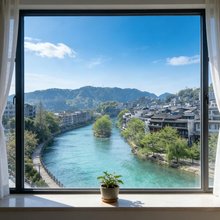 风雨雅宿·free180°沱江景|无人管度假美宿(凤凰古城店)