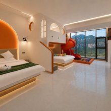 山前月下·Lovers亲子山景度假美宿(宝泉露营小镇店)