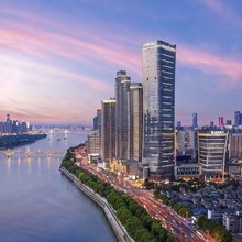 长沙丨沐尚高空云端SKYLINE RIVER江景酒店(五一广场国金中心店)