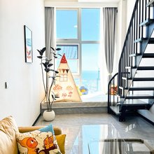 飒境LOFT海景艺术设计师民宿(日照万象汇万平口景区店)