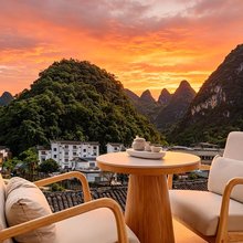 阳朔碧熹酒店(兴坪古镇二十元人民币背景风景区店)