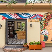 椿屿|Fairytale Town·庭院休闲美宿(特克斯八卦城店)