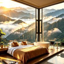 美途 | BEAUTIFUL·JOURNEY·云海落日全景度假民宿(龙脊梯田店)