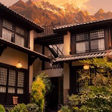 彼山BiMount丨360°日照金山·侘寂美学山野温泉汤舍(白沙古镇店)