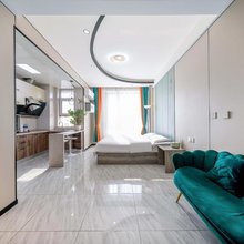 悦橙·星瑞轻奢公寓(保利香槟国际·新宁街地铁站店)