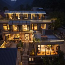 云里揽山|隐居尘外 Villa 设计师山景度假美宿(八里沟景区店)