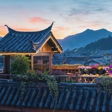 丽江雲上叁朵古城观景客栈
