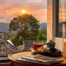景迈芒洪·半日闲 Vista 观云海落日山居(景迈山古茶林八角塔店)