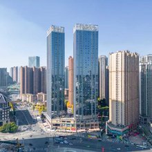 暮里·岚庭高空观景民宿(花果园白宫艺术中心店)