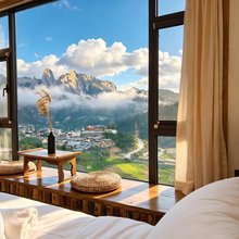 云巅极境·山望Holiday|360°神山环景日出美宿(达日观景台店)