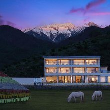 帛海云语丨山水之镜聆感森氧度假庄园Villa(纳帕海店)
