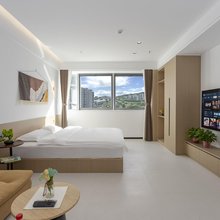 安筑繁花公寓(张家口站清水河南路店)